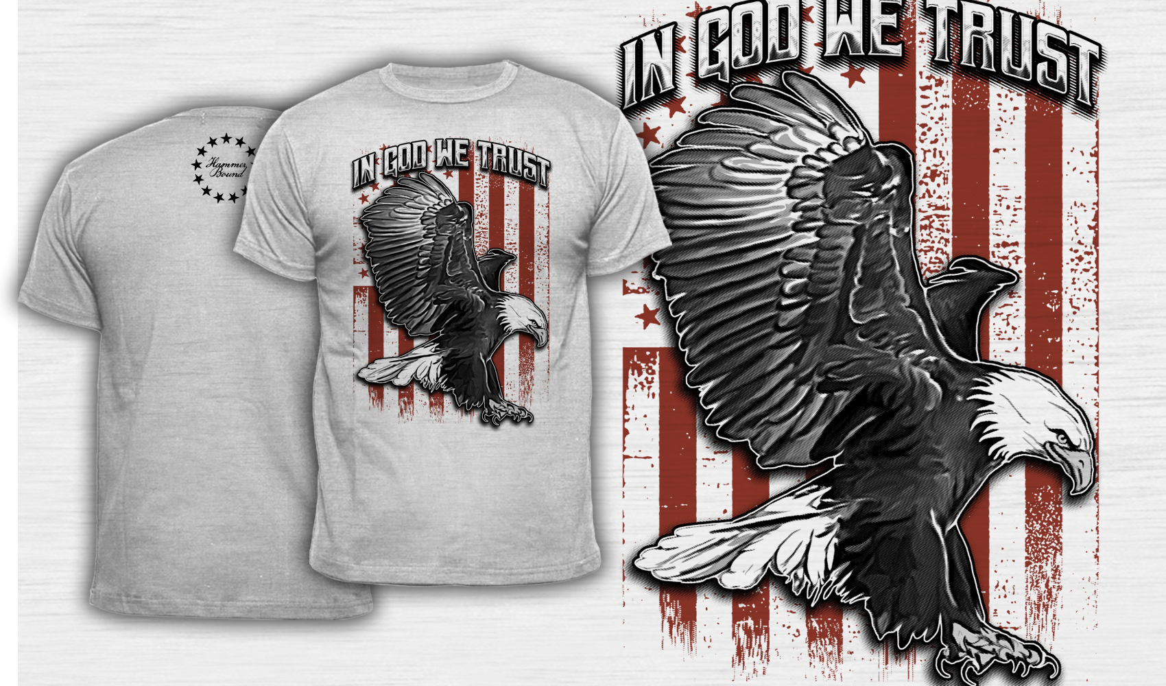 In God We Trust - Men's T-Shirt White